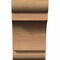 Ekena Millwork New Brighton Smooth Rafter Tail, Western Red Cedar, 5 1/2"W x 10"H x 16"L RFT06X10X16NEB00SWR - alternate 4